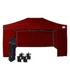 pop up red tent 10 x 15 canopy