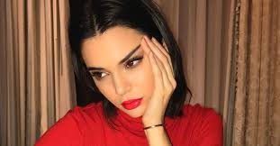 kendall jenner shares perfect eyebrow