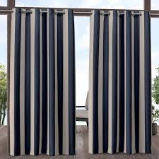 Exclusive Home Canopy Stripe Navy