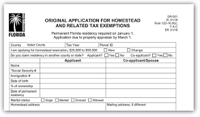 homestead exemption for duval county