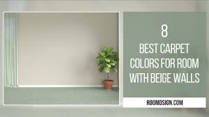 8 best carpet colors for room with