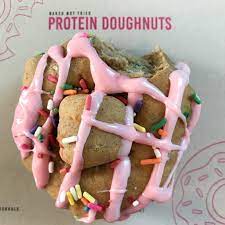 protein packed dough bar doughnuts