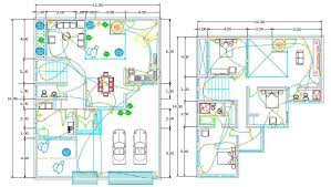 House Wiring Plan Drawing Autocad File
