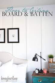 to ceiling board and batten tutorial