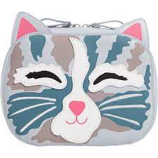 vera bradley cosmetic bag cats meow