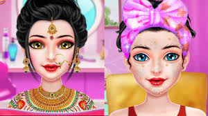 indian wedding bridal makeup barbie