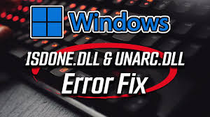 isdone dll error fix windows 11 10 7