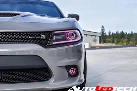 2015 2020 Dodge Charger Rgbw Color Chasing Halo Led Drl Replacement Autoledtech Com