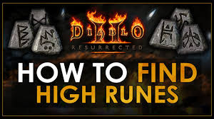 high runes in diablo 2 resurrected