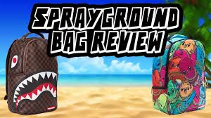 sprayground backpack review worth the