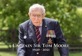 Captain Sir Tom Moore: 'An inspiration to all of us' | UK Healthcare News