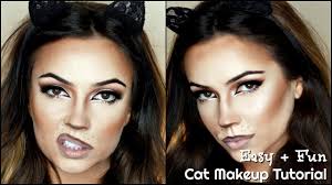 cat makeup tutorial halloween