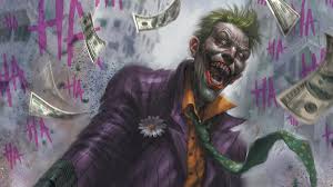 joker laughing dc supervillain 4k