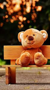 happy teddy bear brown bear brown