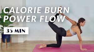 35 min calorie burn power yoga workout