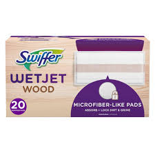 swiffer wetjet wood mopping pads