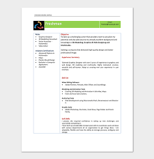Resume Template For Freshers 18 Samples In Word Pdf Foramt