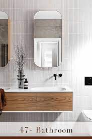 47 Modern Bathroom Backsplash Sleek