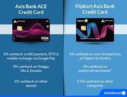 axis ace vs flipkart axis bank credit