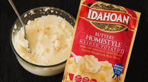 make idahoan instant mashed potatoes