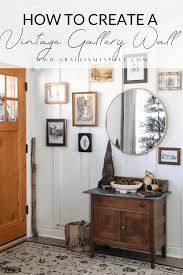 Vintage Gallery Wall On A Budget