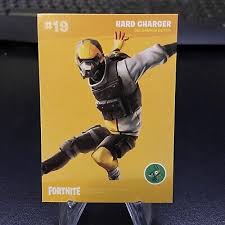 Fortnite Series 2 US Print 🇺🇲Hard Charger #19 Trading Cards Cracked Ice  Shard | eBay