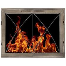 Birghton Zc Fireplace Glass Door