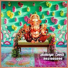 It brings in the very sense of happiness, joy and contentment and is a very special. Handcrafted Eco Friendly Ganpati Decoration Online Nandini Events