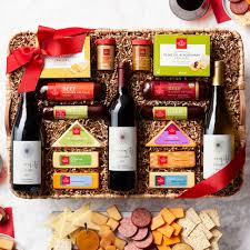 grand wine party gift basket hickory