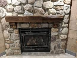 custom wood fireplace mantels beams