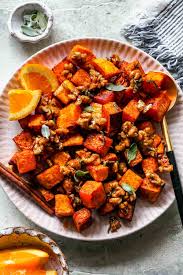 roasted ernut squash with cand