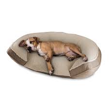Orthopedic beds are best for senior dogs and puppies. Arlee Step In Oval Round Cuddler Pet Dog Bed Memory Foam Chew Resistant Large Extra Large Choose Your Color Walmart Com Walmart Com