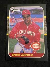 Estimated #620 psa 10 gem mint value: Sold Price Mint 1987 Donruss Barry Larkin Rookie 492 Baseball Card Invalid Date Edt