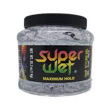 Super Wet Plus Transparent Hair Styling Gel. Jumbo, Maximum Hold. 2.2 Lb /  1 Kg. 876346000345 | eBay