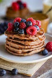 fabulously healthy buckwheat pancakes