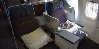 review klm 777 200er business cl