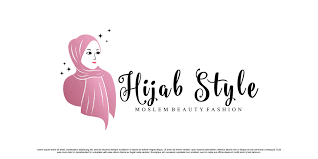beauty hijab or hijab logo for