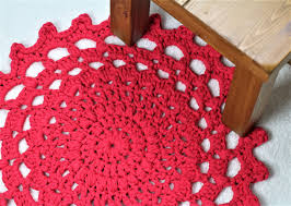 tranquil rug free crochet pattern
