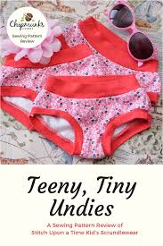 Teeny Tiny Undies Sewing Pattern Review