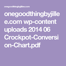 Onegoodthingbyjillee Com Wp Content Uploads 2014 06 Crockpot