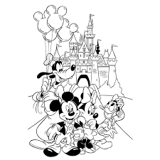 If the cold never bothered you anyway, then this elsa coloring page is sure to be a treat for any frozen fan! Leuk Voor Kids Mickey En Zijn Vrienden Bezoeken Disneyland
