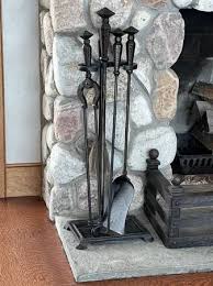 Hubbard Antique Fireplace Tool Set