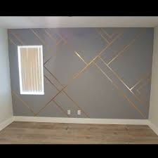 Washi Tape Geometric Wall Art Bedroom