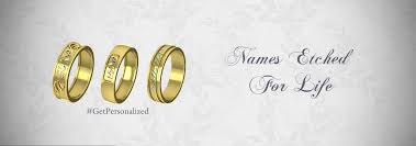 Solid 14k white gold width of band about 1.2mm main stone: Engraved Wedding Rings In Online India Personalised Gold Jewellery Augrav Com