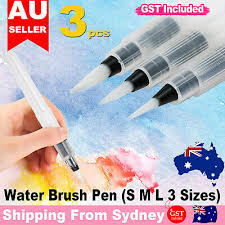 3 Pcs Water Brush Pen Art Paint Brush