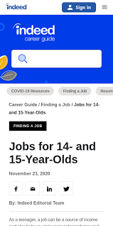 I also don't really know how to go about asking for a job, or what to do. Paid Jobs For 15 Year Olds 20 Guides Examples