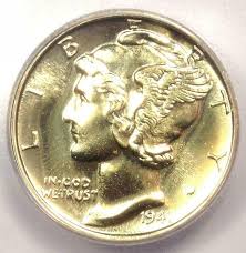 1941 Proof Mercury Dime 10c Coin Certified Icg Pr68 Pf68