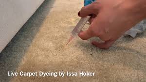 how to dye bleached carpet you