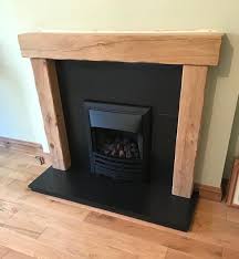 Gas Fire Wooden Fireplace Surround