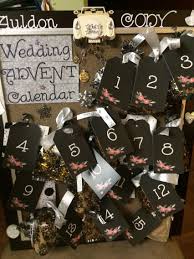 Top 16 bridal shower t ideas. Wedding Advent Calendar Poem